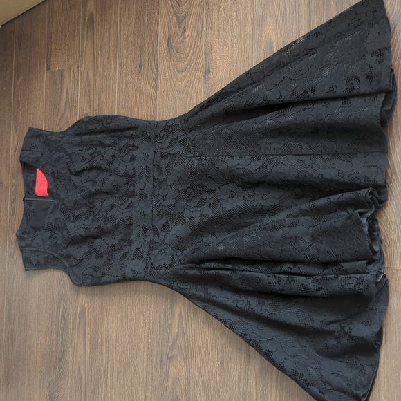 Zac Poison Z Spoke Black Lace Dress - Picture 8 of 13